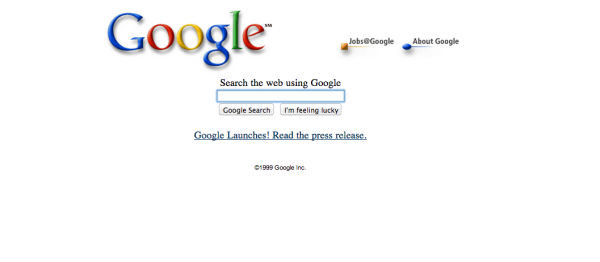 从1997年说起，图说Google主页演变史